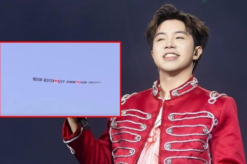 Dự án tiếp ứng fan meeting của Mason Nguyễn 'gây choáng', dệt cả tên lên trời