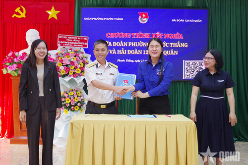 Kết nghĩa nâng cao chất lượng phối hợp hoạt động Đoàn