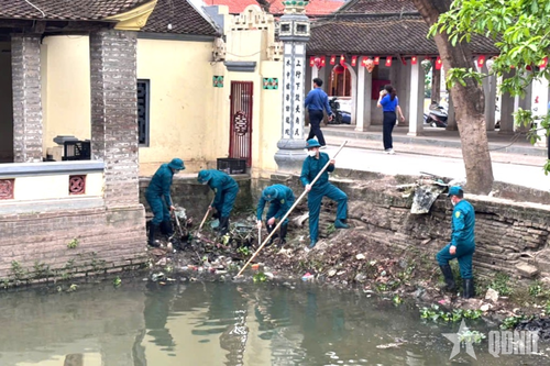 Phường Tây Tựu sôi nổi hoạt động tháng 3 'Con đường quân dân'
