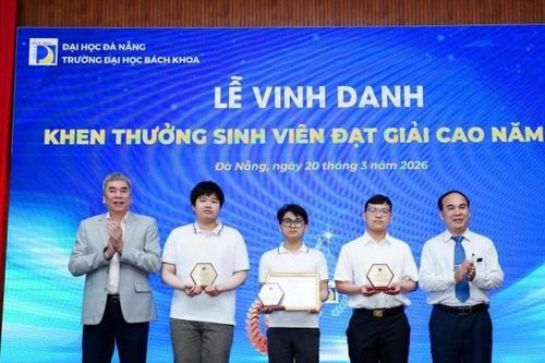 Trường Đại học Bách khoa Đà Nẵng vinh danh sinh viên đạt thành tích cao tại các cuộc thi trong nước và quốc tế