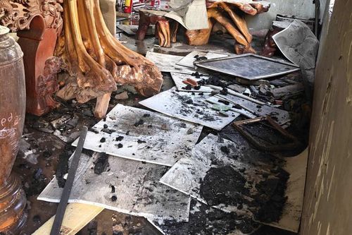 Cháy nhà ở xã Chư Sê, 2 cháu nhỏ tử vong