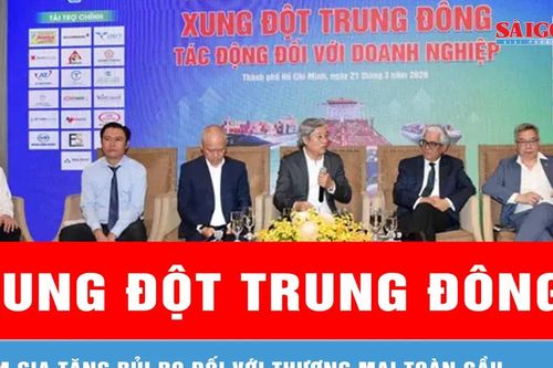 Xung đột ở Trung Đông, doanh nghiệp đối mặt 'rủi ro kép'