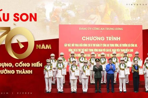 Dấu son 70 năm xây dựng, cống hiến và trưởng thành