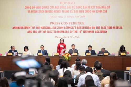 Danh sách chính thức 500 người trúng cử đại biểu Quốc hội khóa XVI