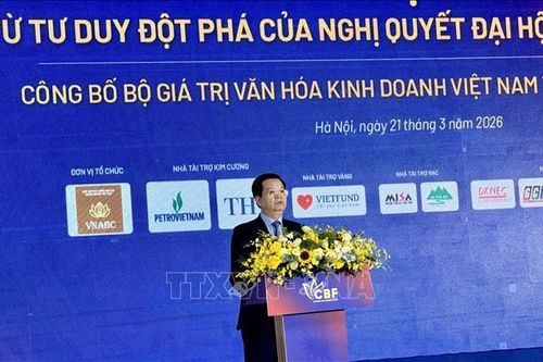 Phó Thủ tướng Mai Văn Chính: Văn hóa kinh doanh là tài sản quý, bền vững của doanh nghiệp