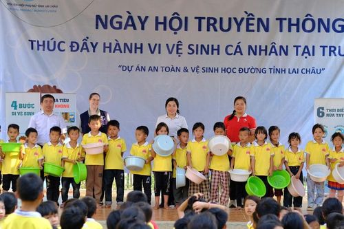 Lai Châu: Hơn 1.500 học sinh tiểu học tham gia ngày hội thay đổi hành vi vệ sinh cá nhân
