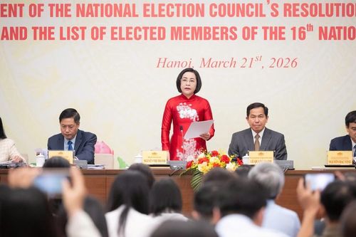 150 nữ ứng viên trúng cử đại biểu Quốc hội khóa XVI, đạt tỉ lệ 30%