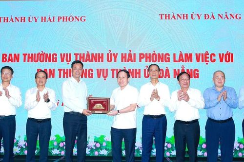 Thúc đẩy hợp tác phát triển Đà Nẵng - Hải Phòng ngày càng đi vào chiều sâu, hiệu quả