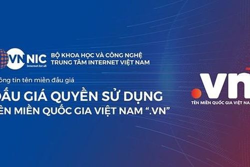 Đấu giá tên miền '.vn' lần đầu: Giá trúng cao nhất đạt 1,584 tỷ đồng