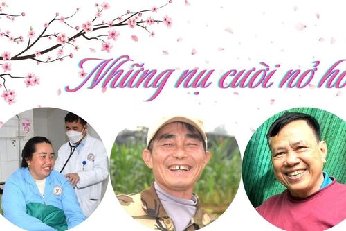 Những nụ cười nở hoa