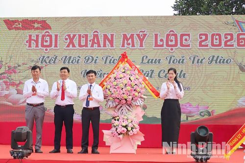 Lễ dâng hương và khai mạc Hội Xuân Mỹ Lộc năm 2026