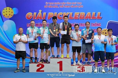 Sôi nổi Giải Pickleball ngành Văn hóa - Thể thao và Du lịch năm 2026