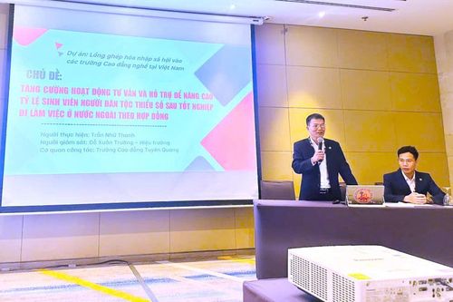 Nâng tỷ lệ sinh viên người dân tộc thiểu số sau tốt nghiệp đi làm việc ở nước ngoài theo hợp đồng