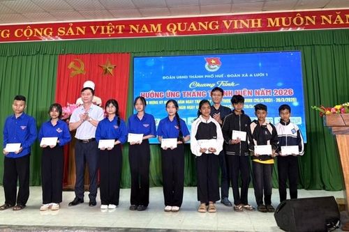 Gần 150 triệu đồng thực hiện các công trình, phần việc thanh niên tại A Lưới 1