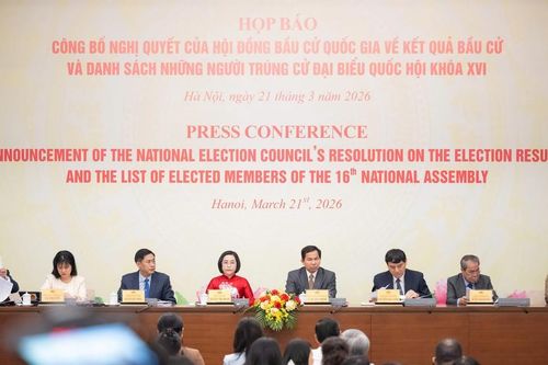 18 người ngoài Đảng trúng cử đại biểu Quốc hội khóa XVI