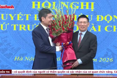 Công bố quyết định điều động, bổ nhiệm ông Tạ Anh Tuấn giữ chức Thứ trưởng Bộ Tài chính