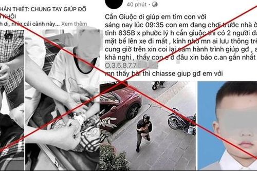 Tây Ninh: Thông tin đăng tải trên mạng về cháu bé bị bắt cóc là sai sự thật