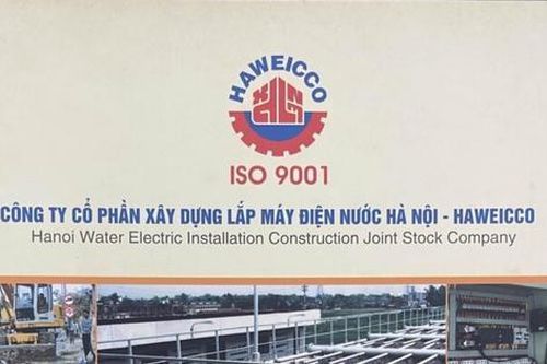 Không công bố thông tin, Xây dựng lắp máy điện nước Hà Nội Haweicco bị xử phạt