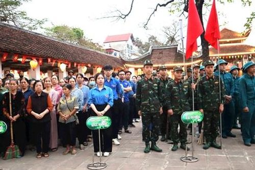 Phường Tây Tựu phát động tổng vệ sinh môi trường
