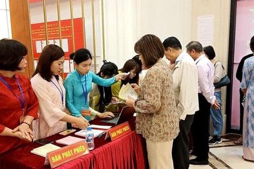 Công bố kết quả bầu cử HĐND tại phường Phúc Lợi