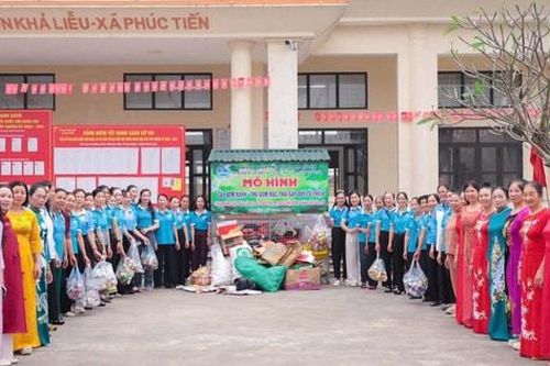 Phụ nữ Đại Xuyên lan tỏa ý thức bảo vệ môi trường từ mỗi gia đình