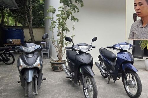Bắt đối tượng có 6 tiền án chuyên trộm xe máy tại Hà Nội