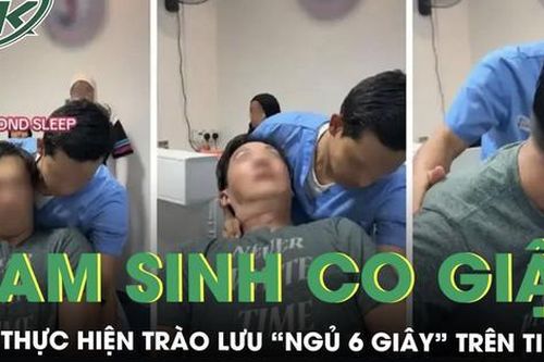 Nam sinh co giật sau khi thực hiện trào lưu 'ngủ 6 giây' trên TikTok