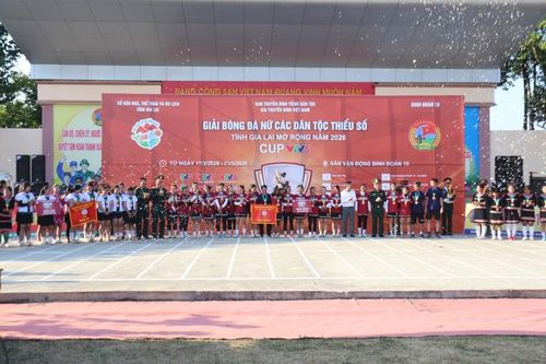 Đak Đoa lên ngôi vô địch Giải bóng đá nữ các dân tộc thiểu số Gia Lai 2026