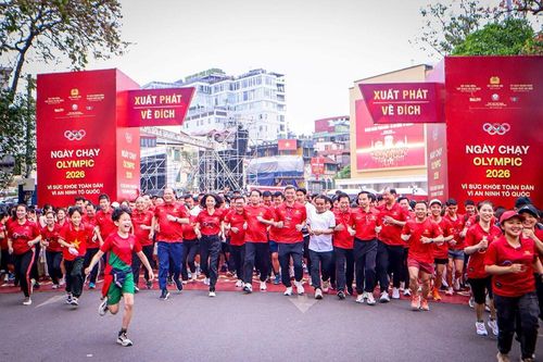 Ngày chạy Olympic 2026: Khi thể thao trở thành sức mạnh văn hóa - an ninh của quốc gia
