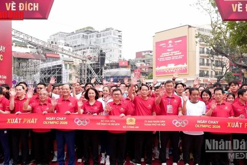 Ngày chạy Olympic 2026 - Vì sức khỏe toàn dân, Vì an ninh Tổ quốc