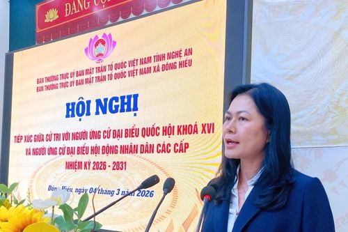 Phó ban Tổ chức Đảng ủy Quốc hội Vũ Thị Lan Anh trúng cử ĐBQH khóa XVI