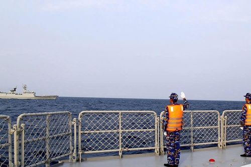 Hải quân Việt Nam–Trung Quốc hoàn thành tuần tra, huấn luyện liên hợp trên vùng biển Vịnh Bắc Bộ