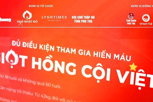 'Giọt hồng Cội Việt' lần thứ 3 - tiếp bước hành trình nhân văn trao đời sự sống