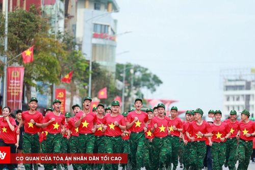 Rộn ràng không khí ngày chạy Olympic vì sức khỏe toàn dân 2026