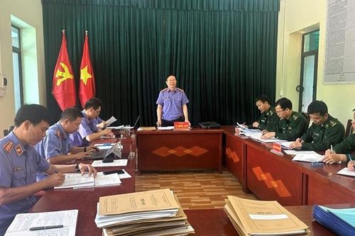 Kiểm tra, hướng dẫn công tác tiếp nhận, giải quyết nguồn tin về tội phạm tại Đồn Biên phòng
