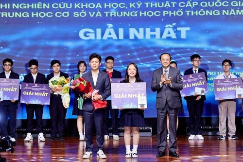 145 dự án đoạt giải cuộc thi khoa học kỹ thuật cấp quốc gia năm 2026