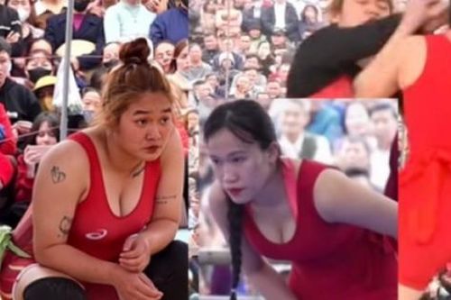 Hoa 'Siêu vòng 1' đại chiến Hòa 'Bưởi', bùng nổ sới vật với cú tát gây tranh cãi