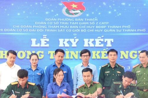 Sôi nổi các hoạt động 'Ngày đoàn viên' tại phường Bàn Thạch