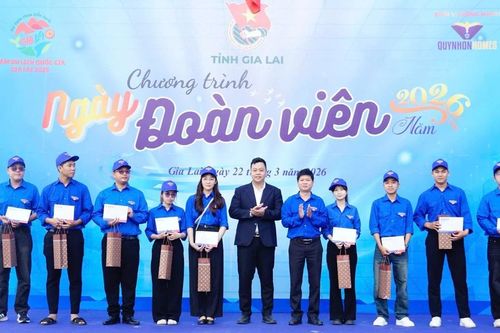Gia Lai: Hơn 250 đoàn viên thanh niên tham gia 'Ngày Đoàn viên' cấp tỉnh năm 2026