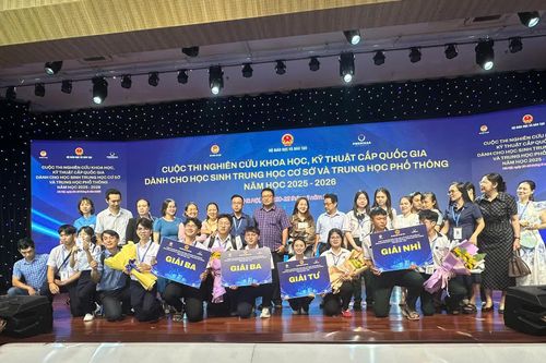 Khánh Hòa đoạt 4 giải tại Cuộc thi Nghiên cứu khoa học, kỹ thuật cấp quốc gia dành cho học sinh THCS và THPT