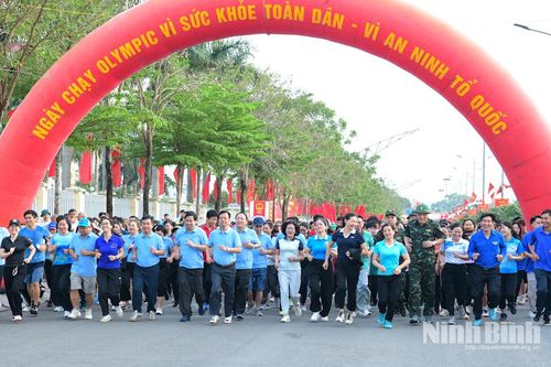 Các địa phương sôi nổi tổ chức Ngày chạy Olympic vì sức khỏe toàn dân năm 2026