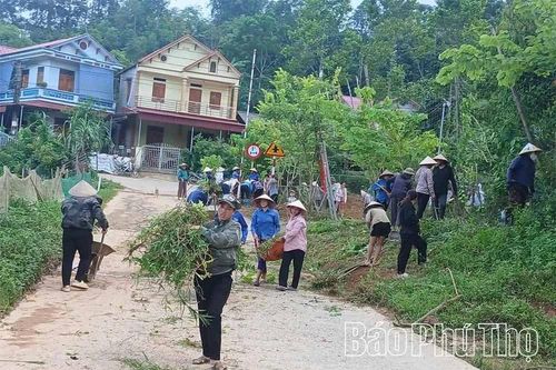 Xuân Đài thi đua bảo vệ môi trường nông thôn