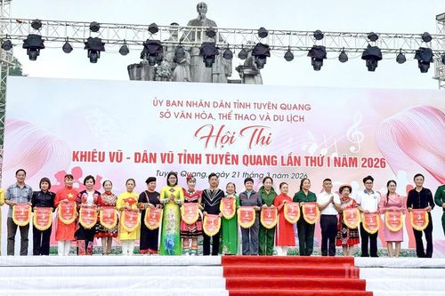 Hội thi Khiêu vũ - Dân vũ tỉnh Tuyên Quang lần thứ I năm 2026