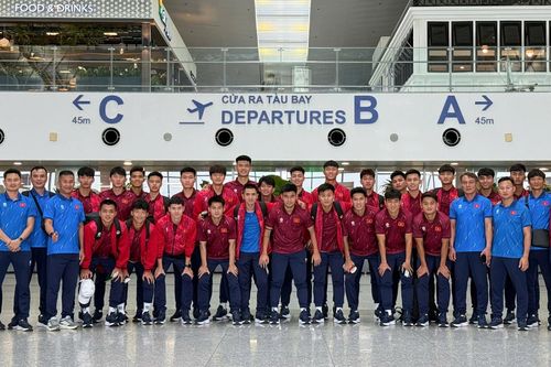U23 Việt Nam lên đường tham dự giải giao hữu tại Trung Quốc