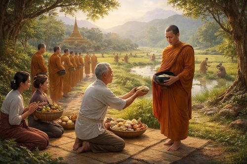 Phật dạy về 'sự bố thí'