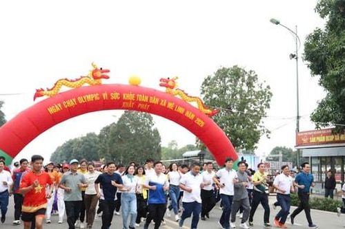Lan tỏa tinh thần thể dục thể thao đến từng người dân Mê Linh