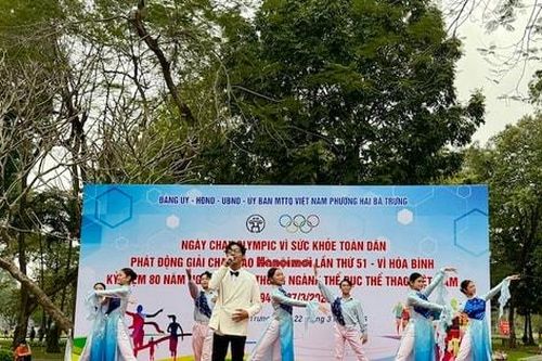 Phường Hai Bà Trưng phát động Ngày chạy Olympic và Giải chạy Hà Nội mới 2026