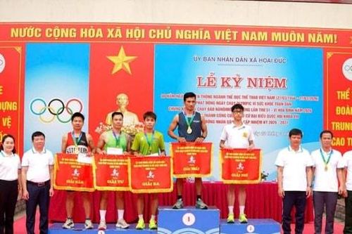 Xã Hoài Đức lan tỏa tinh thần thể thao thông qua Ngày chạy Olympic năm 2026