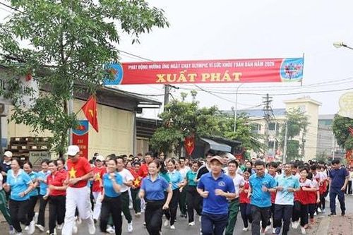 Xuân Mai lan tỏa tinh thần rèn luyện thân thể qua Ngày chạy Olympic