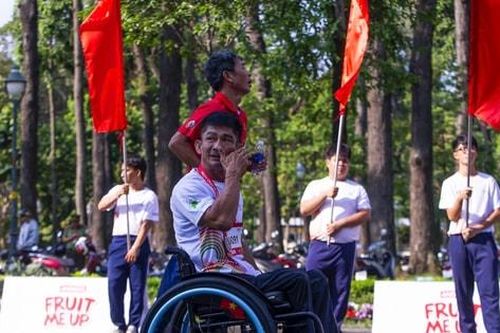 Sôi động Ngày chạy Olympic tại thành phố Hồ Chí Minh
